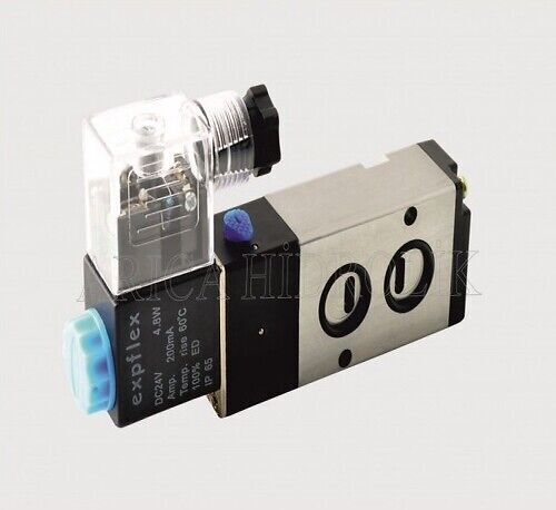 PNÖMATİK VALF ELEKTRİK KONTROLLÜ 4V310-08B 1/4 5-2 TEK BOBİN NAMUR G GÖVDE