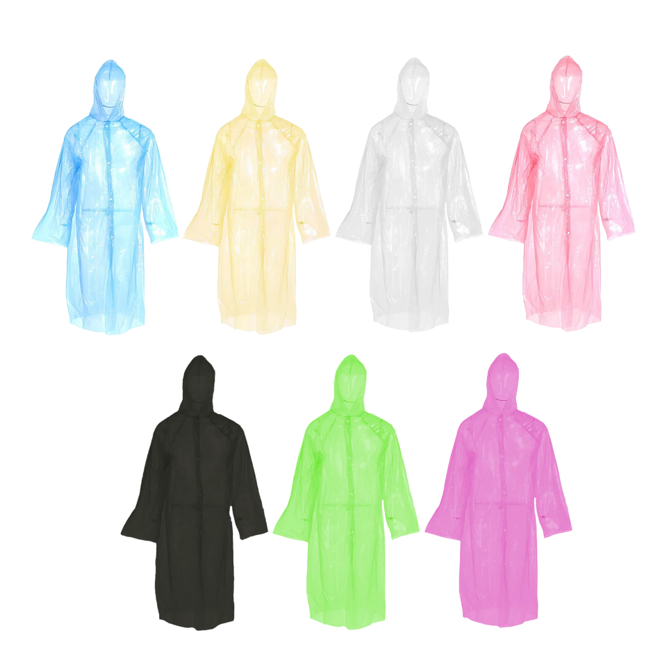 MEŞEM ÇITÇITLI TEK KULLANIMLIK YAĞMURLUK KOD:8996